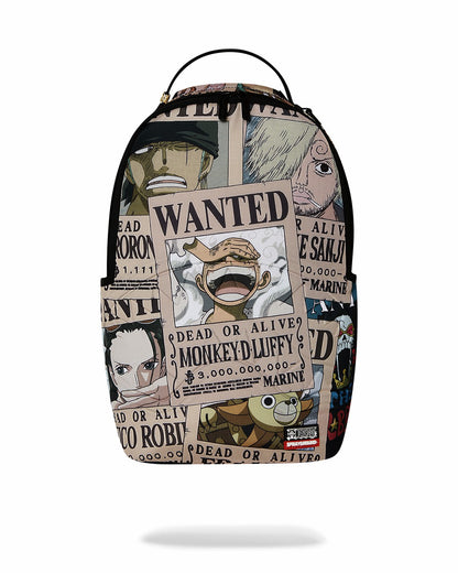 ONE PIECE WANTED SHARK POSTERS BACKPACK