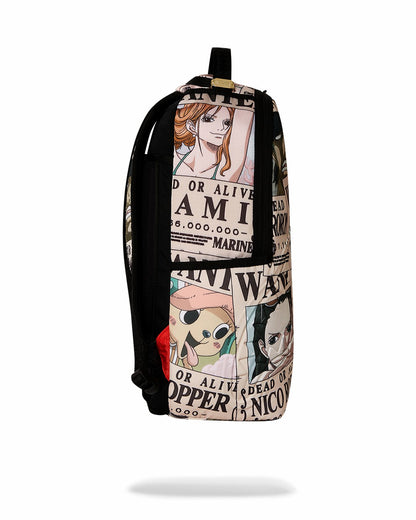ONE PIECE WANTED SHARK POSTERS BACKPACK