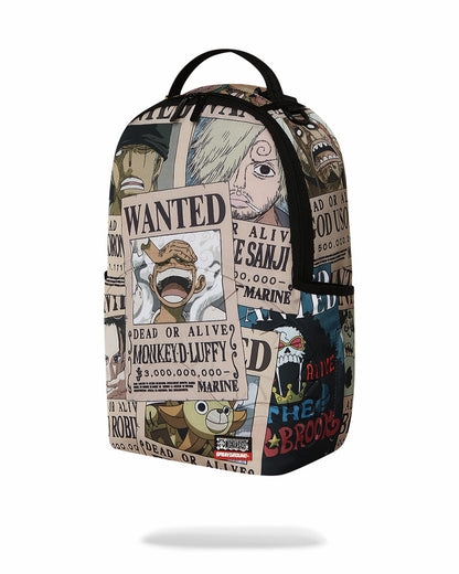 ONE PIECE WANTED SHARK POSTERS BACKPACK