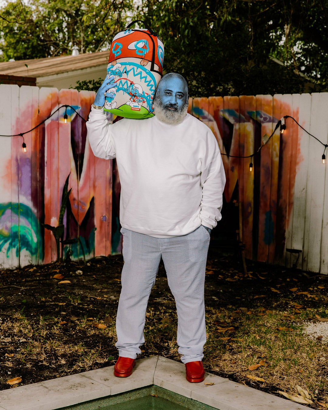 SMURFS ART PARTY BACKPACK