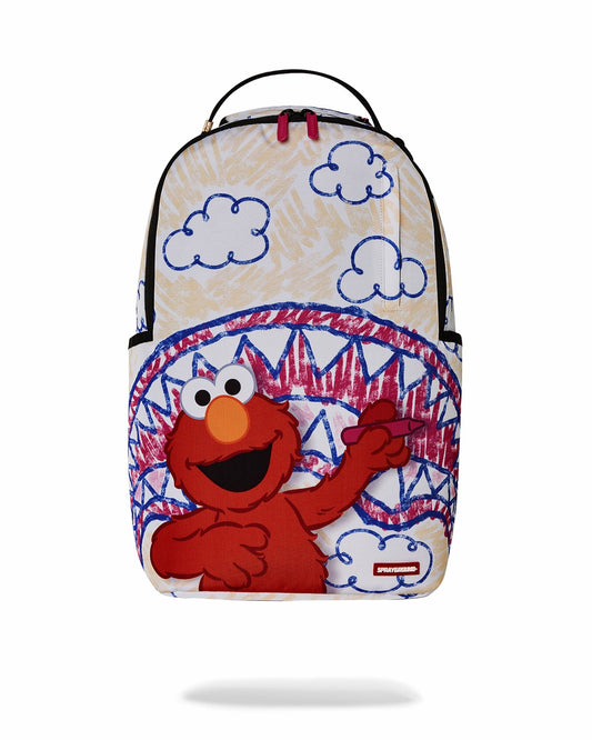ELMO'S WORLD SHARK SKETCH BACKPACK