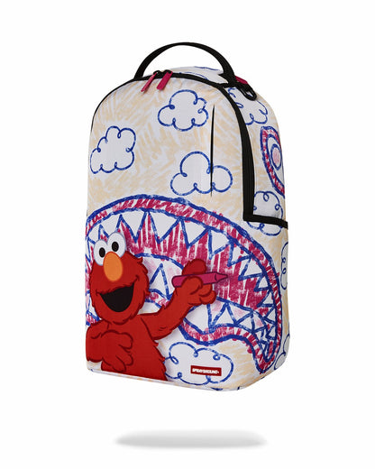 ELMO'S WORLD SHARK SKETCH BACKPACK