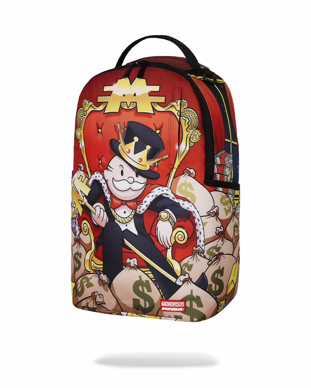 MONOPOLY GOLD EMPIRE THRONE BACKPACK
