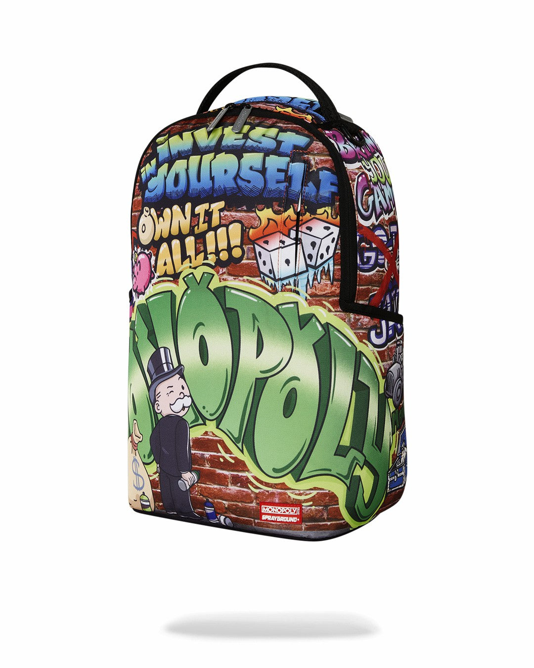 MONOPOLY GRAFFITI GOLD RUSH DLXR BACKPACK