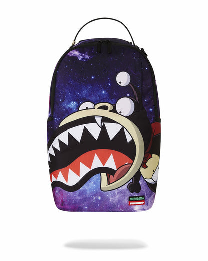 FUTURAMA NIBBLER EAT SHARK DLXR BACKPACK
