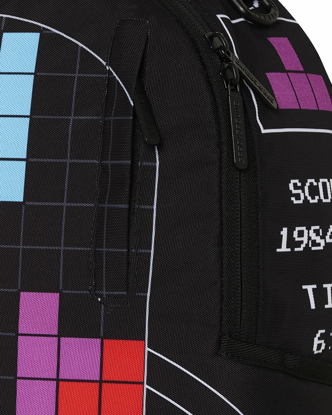 TETRIS WITH DIABLO AND MONEY BEAR BACKPACK