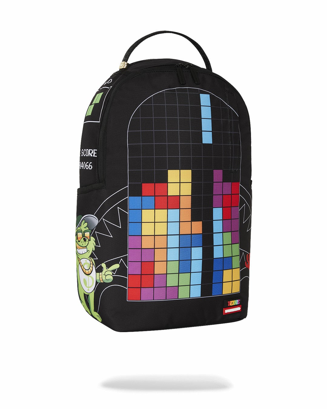 TETRIS WITH DIABLO AND MONEY BEAR BACKPACK