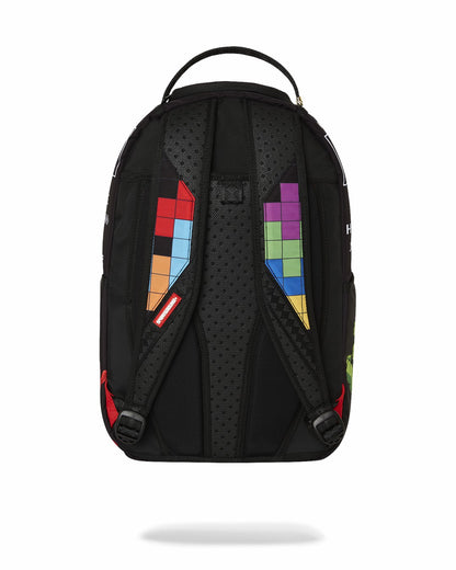 TETRIS WITH DIABLO AND MONEY BEAR BACKPACK