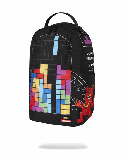 TETRIS WITH DIABLO AND MONEY BEAR BACKPACK