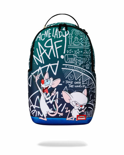 PINKY AND THE BRAIN TAKIN OVER THE WORLD DLXR BACKPACK