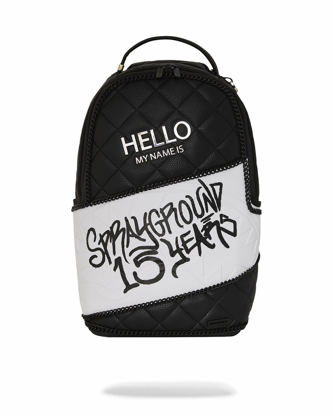 HELLO MY NAME IS 15 YEARS QUILTED BACKPACK (SUPER RARE)