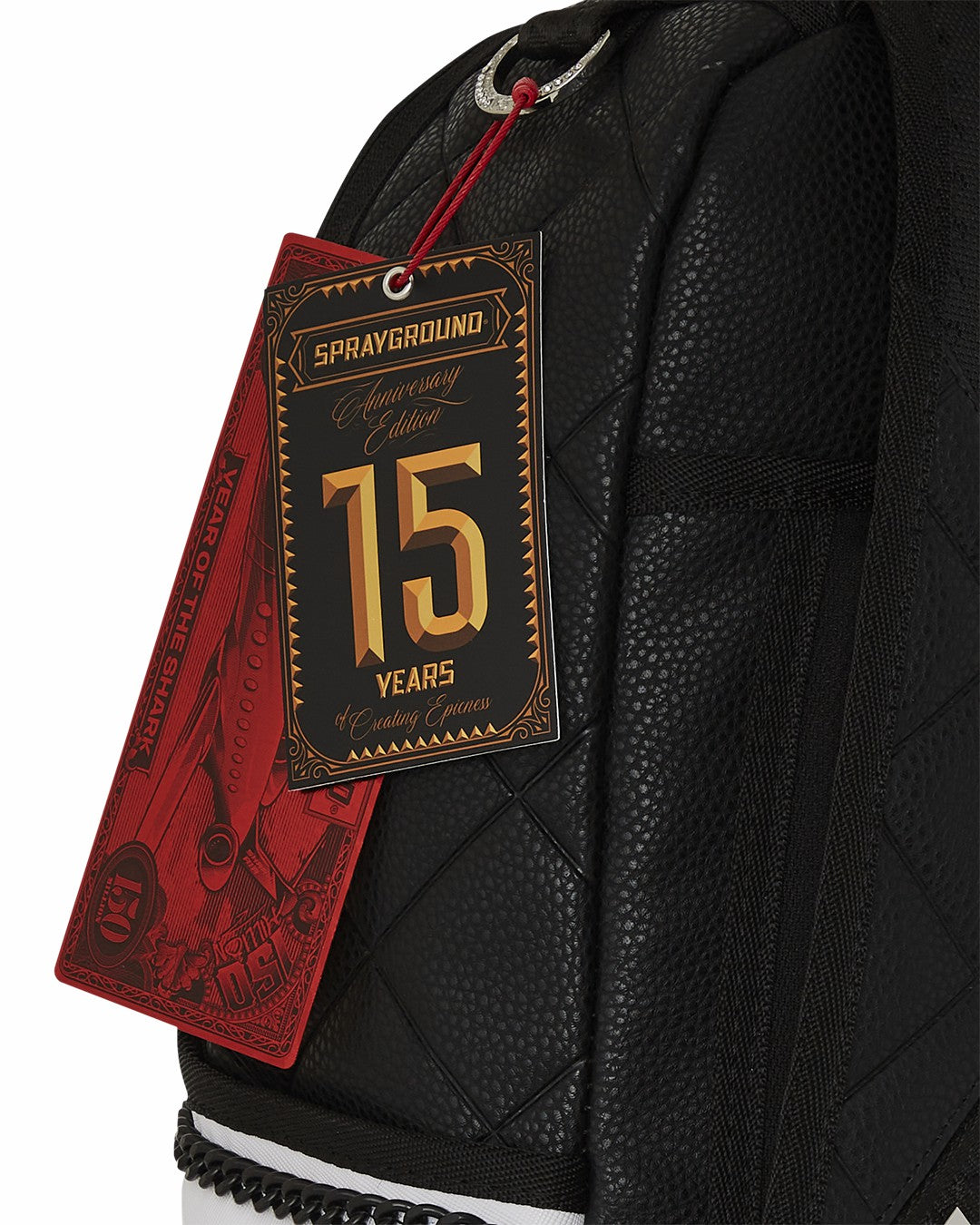 HELLO MY NAME IS 15 YEARS QUILTED BACKPACK (SUPER RARE)