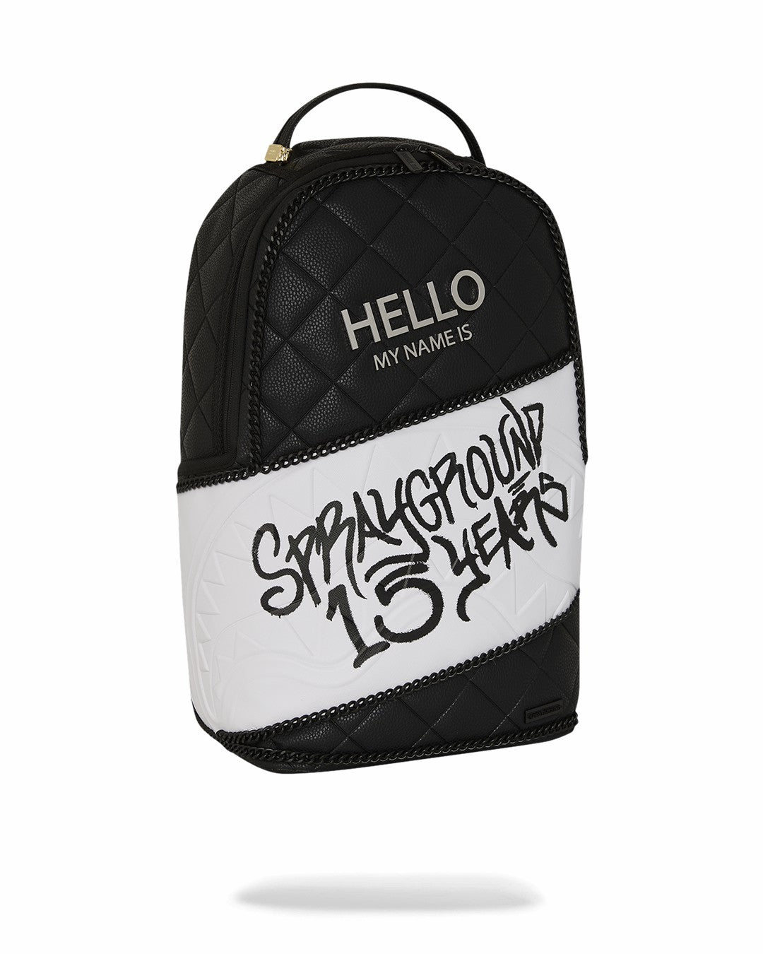 HELLO MY NAME IS 15 YEARS QUILTED BACKPACK (SUPER RARE)