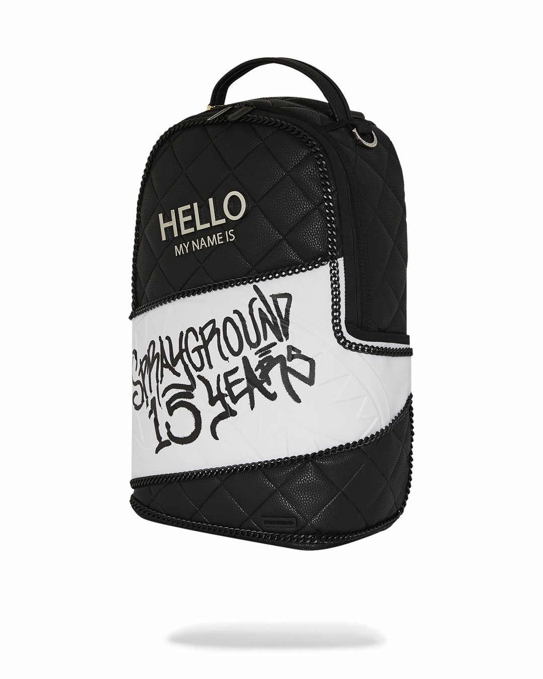 HELLO MY NAME IS 15 YEARS QUILTED BACKPACK (SUPER RARE)
