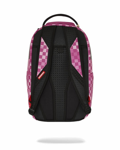 PINK CAMOCHECK BACKPACK