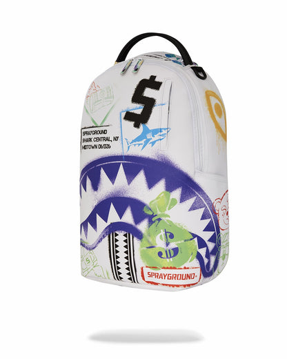SHARK CENTRAL CUT OUT FOR GREATNESS DLXSV BACKPACK