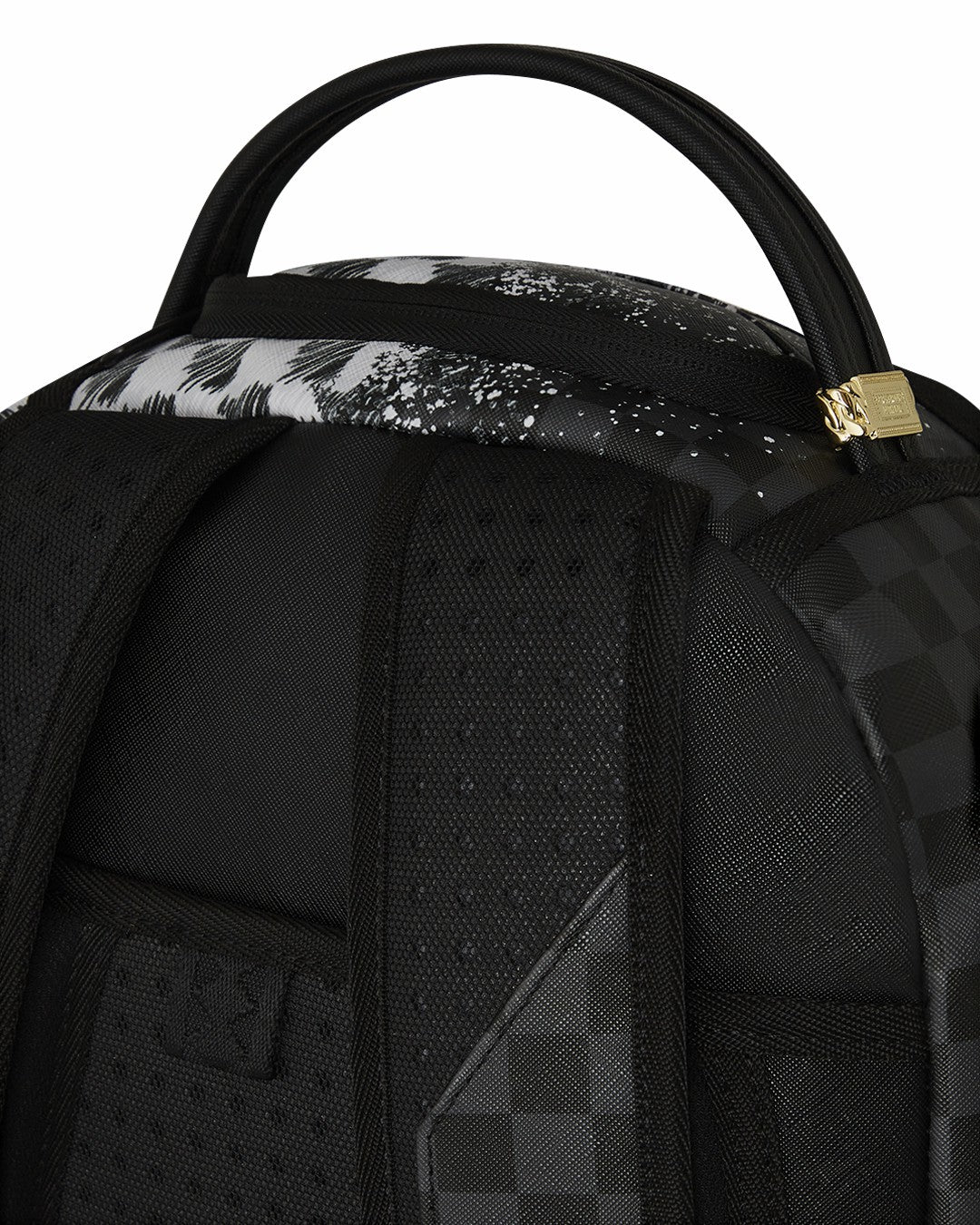 SCRIBBLE DRIBBLE CHECK BACKPACK