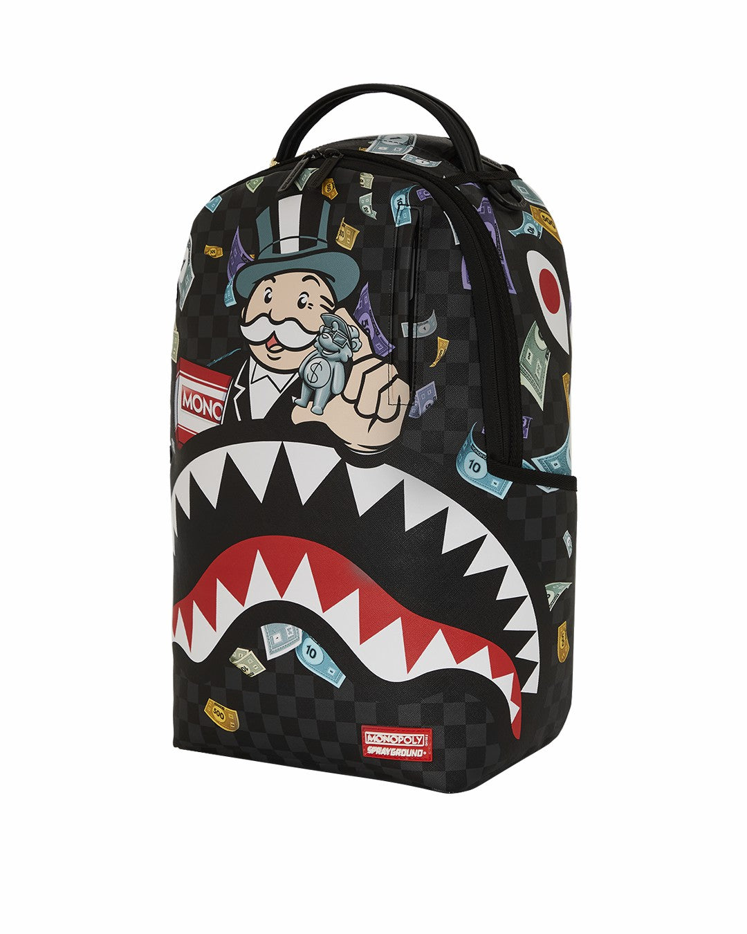 MONOPOLY SHARK RICH BACKPACK