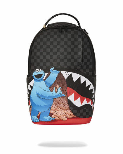 SESAME STREET COOKIE MONSTER SNACK ATTACK DLXSV BACKPACK