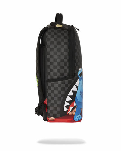 SESAME STREET COOKIE MONSTER SNACK ATTACK DLXSV BACKPACK