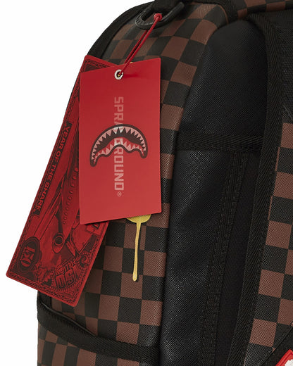 RICHIE RICH PAINT THE SHARK GOLD BACKPACK