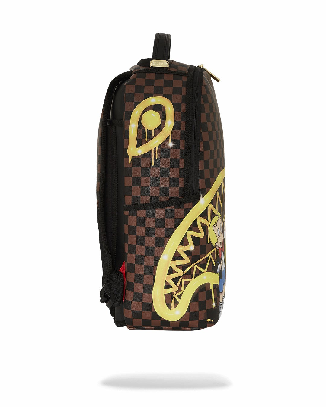 RICHIE RICH PAINT THE SHARK GOLD BACKPACK