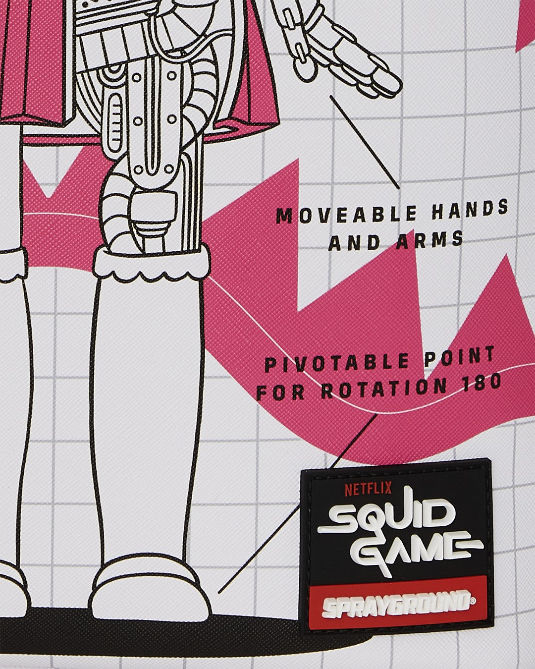 SQUID GAME COLLAB ROBOT GIRL BACKPACK