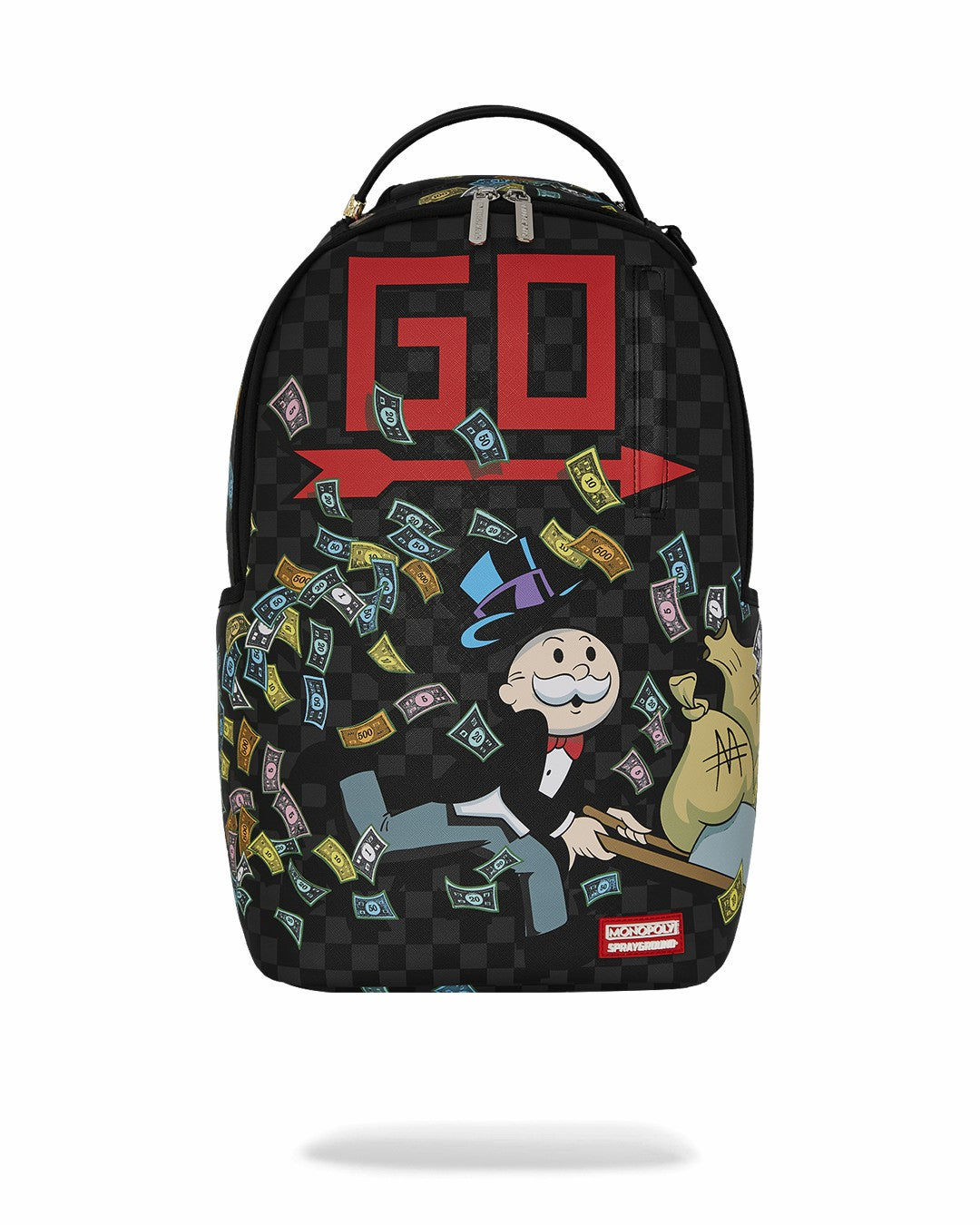 MONOPOLY WHEEL BARREL BACKPACK