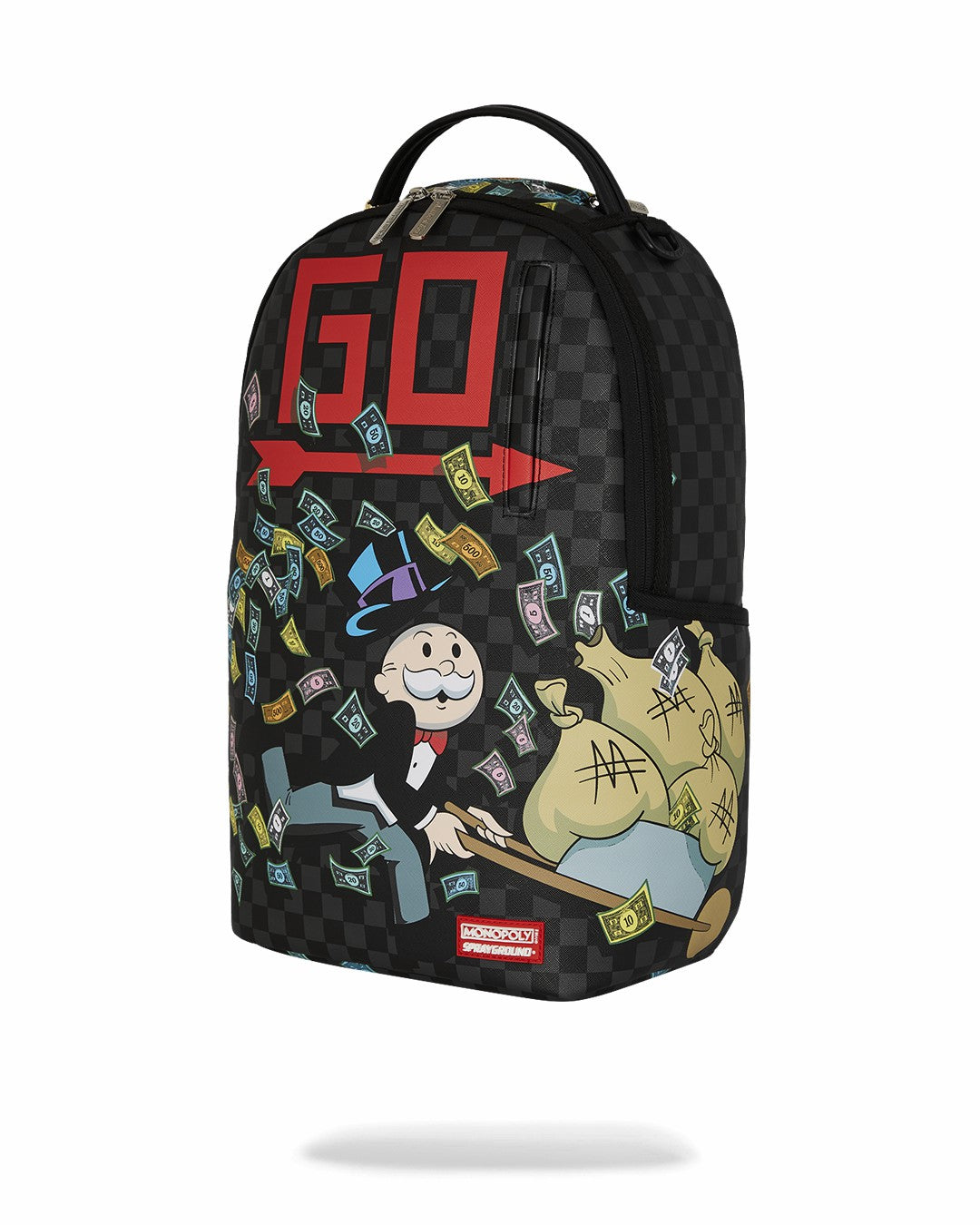MONOPOLY WHEEL BARREL BACKPACK