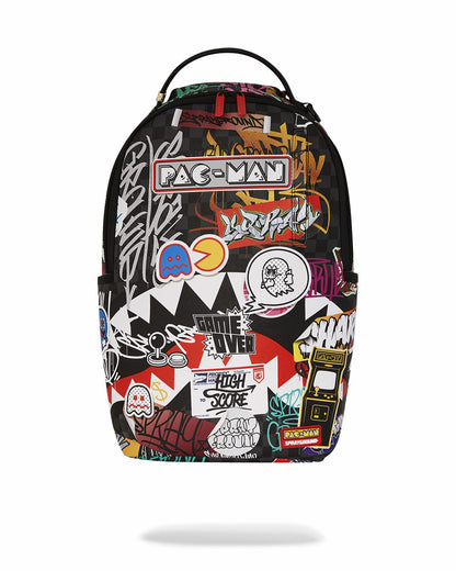 PACMAN LEVELED-UP ART BACKPACK