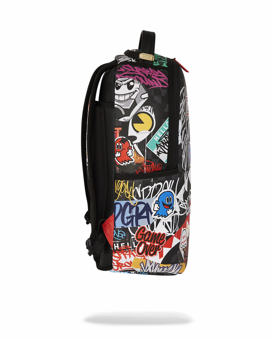 PACMAN LEVELED-UP ART BACKPACK