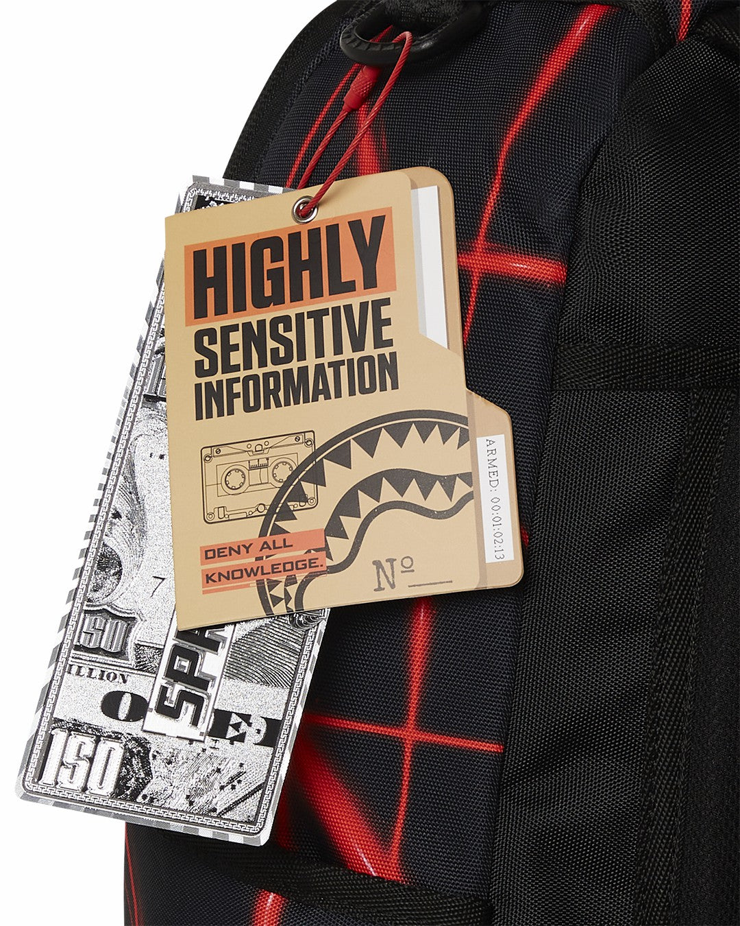 MISSION IMPOSSIBLE HEIST LASER SHARK BACKPACK