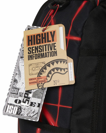 MISSION IMPOSSIBLE HEIST LASER SHARK BACKPACK