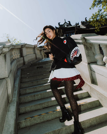 BIG BITE LUCID CLEAR SHARK BITE BACKPACK
