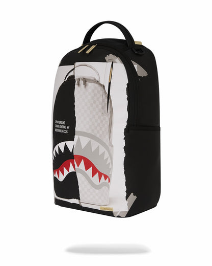 BAG ON BAG OPTICAL ILLUSION SHARKS IN PARIS BACKPACK