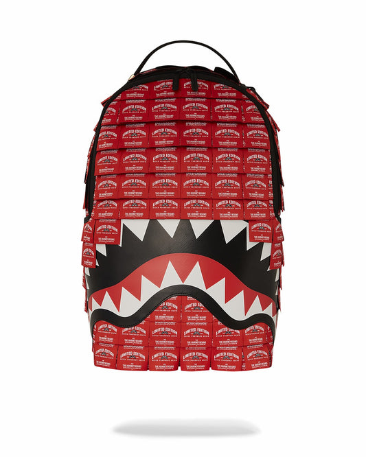 MADE OF WOVEN LABELS SHARK BACKPACK
