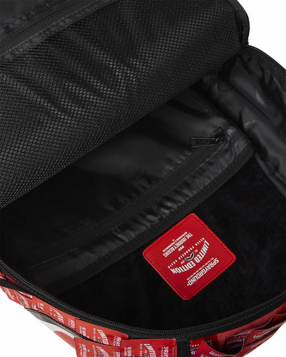 MADE OF WOVEN LABELS SHARK BACKPACK