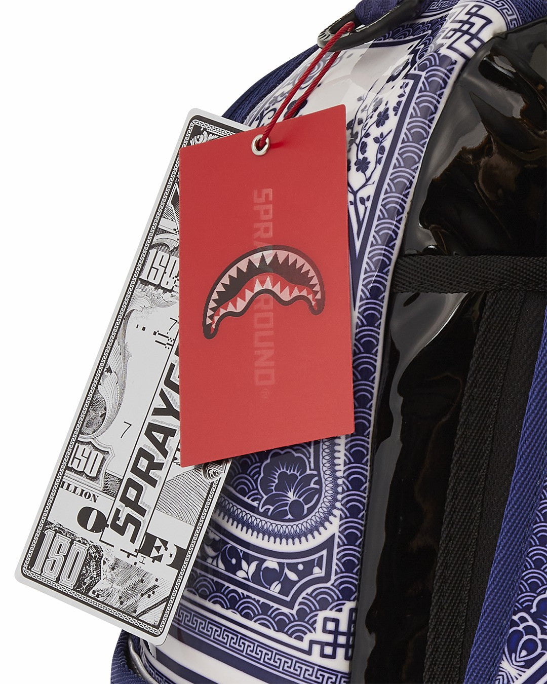 PORCELAIN TIGER PHOENIX SHARK BACKPACK