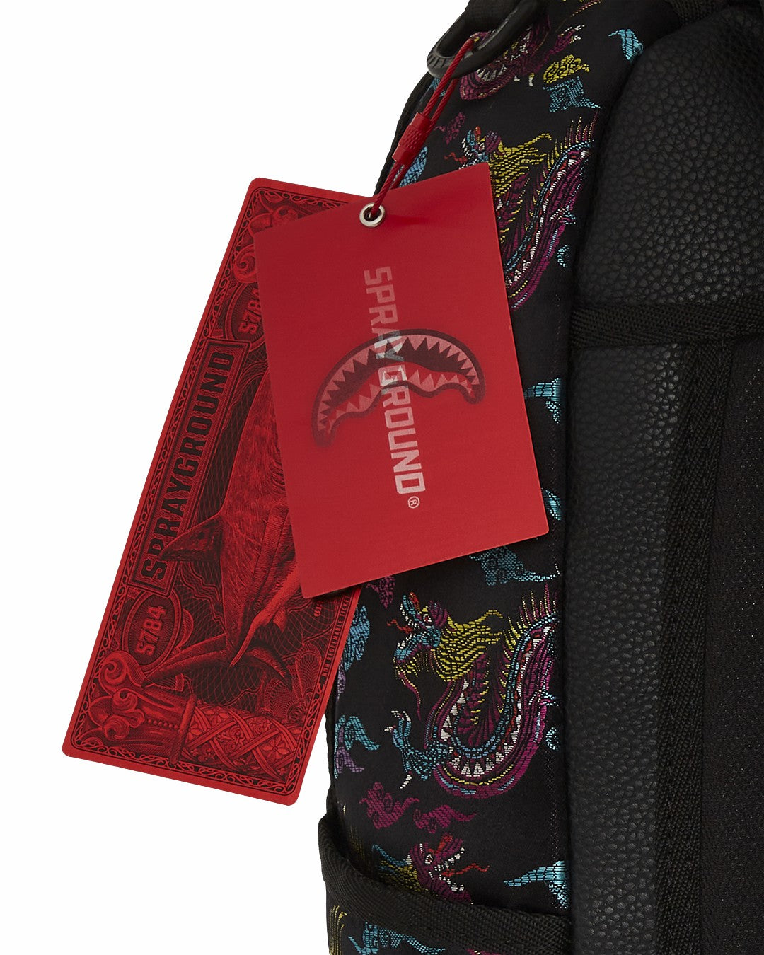 EMBROIDERED DRAGONS DLX BACKPACK