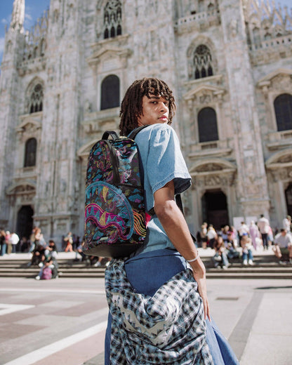 EMBROIDERED DRAGONS DLX BACKPACK