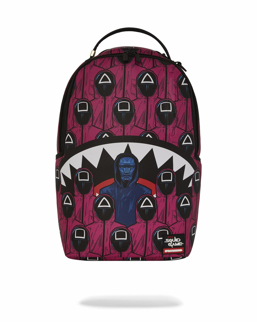 SQUID GAME COLLAB FRONT MAN & PINK GUARD SHARKS BACKPACK
