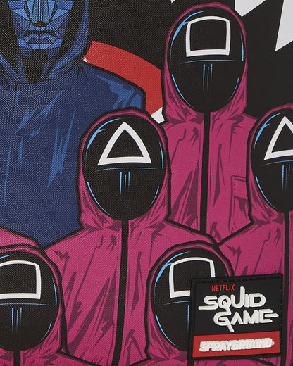 SQUID GAME COLLAB FRONT MAN & PINK GUARD SHARKS BACKPACK