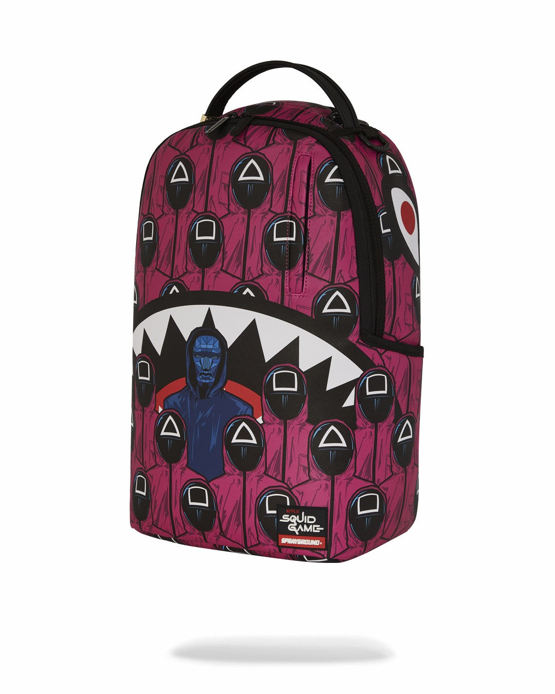 SQUID GAME COLLAB FRONT MAN & PINK GUARD SHARKS BACKPACK