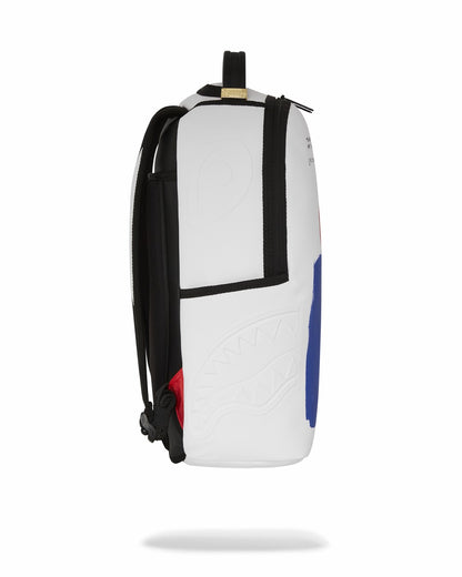 KEITH HARING BIG BLUE PURSE ART BACKPACK