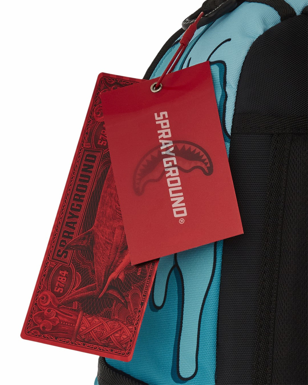 JORGE RODRIGUEZ THE ARTIST COLLAB DRIPS SHARKS BACKPACK