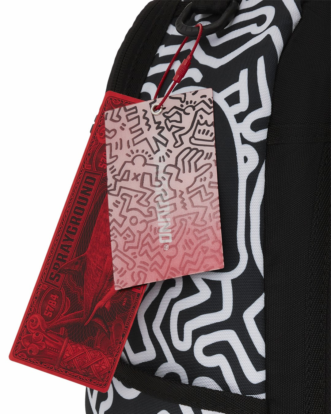 KEITH HARING SKATER SHARK DLXSR BACKPACK