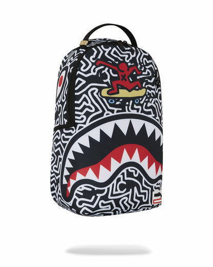 KEITH HARING SKATER SHARK DLXSR BACKPACK