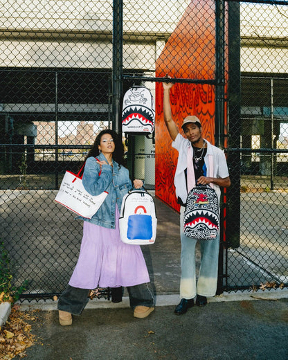 KEITH HARING SKATER SHARK DLXSR BACKPACK