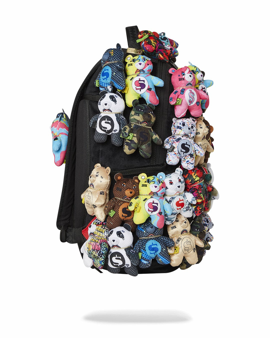 PACK OF BEARS REAL PLUSH BEARS RUNWAY PIECE BACKPACK - SUPER EXCLUSIVE