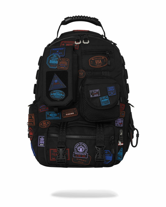 JAMES FIRST CLASS I GOT THESE STAMPS BACKPACK